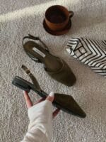 Leather Mood Slingback Flats - Image 7