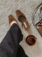 Leather Mood Slingback Flats - Image 10