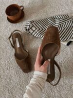 Leather Mood Slingback Flats - Image 13