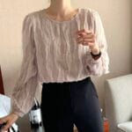 Cloud Wave Sheer Top - Image 4