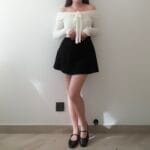 Elegant Ribbon Offshoulder Top - Image 22