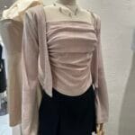 Ruched Square Charm Set - Image 2