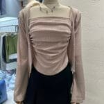 Ruched Square Charm Set - Image 7