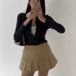 Two Tone Collar Knit - Image 2