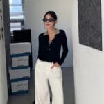 Two Tone Collar Knit - Image 4