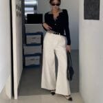 Two Tone Collar Knit - Image 7