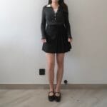 Two Tone Collar Knit - Image 12