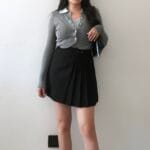 Two Tone Collar Knit - Image 16