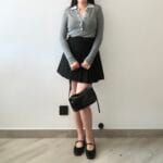 Two Tone Collar Knit - Image 21