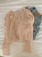 Mohair x Wool Eyelet Twin Set - Image 20