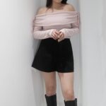 Double Ribbon Off Shoulder Top - Image 6