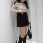 The Date Night Off Shoulder Top - Image 8