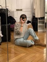 [Premium] OUNCE Racoon Cashmere Knit Sweater - Image 16