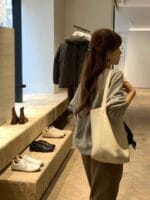 [Premium] OUNCE Racoon Cashmere Knit Sweater - Image 33