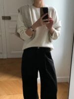 [Premium] OUNCE Racoon Cashmere Knit Sweater - Image 23