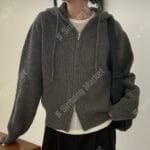 [Premium] Amygrace Hodded Knit Jacket - Image 3