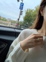 [Premium] OUNCE Racoon Cashmere Knit Sweater - Image 4