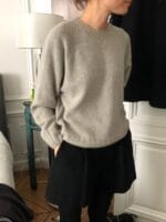 [Premium] OUNCE Racoon Cashmere Knit Sweater - Image 14