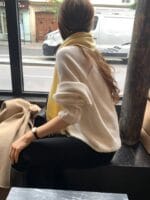 [Premium] OUNCE Racoon Cashmere Knit Sweater - Image 5