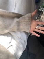 [Premium] OUNCE Racoon Cashmere Knit Sweater - Image 19