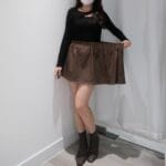 Autumn Stripes Mini Skirt - Image 2
