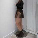 Autumn Stripes Mini Skirt - Image 3