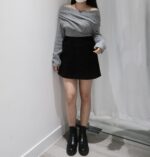 Suede Mini Skirt - Image 8