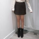 FW Wool A-line Skirt