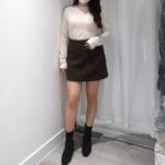 FW Wool A-line Skirt - Image 9