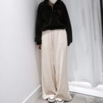 Teddy Corduroy Wide Legs Pants - Image 14