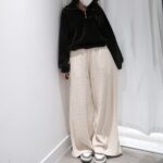 Teddy Corduroy Wide Legs Pants - Image 15