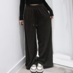 Teddy Corduroy Wide Legs Pants - Image 20