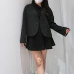 Handmade 80% Wool & Cashmere Choker coat - Image 20