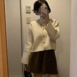 Gold Buttons Cropped Jacket - Image 17