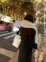 [Premium] OUNCE Fluffy Alpaca Buckle Muffler - Image 10