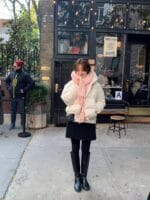 [Premium] OUNCE Fluffy Alpaca Buckle Muffler - Image 12