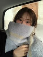 [Premium] OUNCE Alpaca Wool Soft Pastel Scarf - Image 11