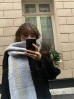 [Premium] OUNCE Alpaca Wool Soft Pastel Scarf - Image 19