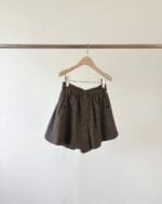 [Premium] OUNCE Checked Wool Banding Shorts - Image 4