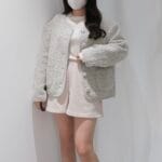 [Premium] Oatmeal Teddy Coat
