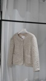 [Premium] Oatmeal Teddy Coat - Image 10