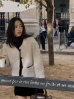 [Premium] Boucle Cloudy Teddy Coat - Image 18