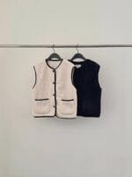 [Premium] Boucle Cloudy Teddy Vest - Image 6