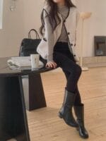 [Premium] Boucle Cloudy Teddy Vest - Image 9