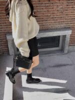 [Premium] Wool Knit Hooded Cardigan - Image 12