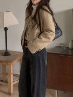 [Premium]Wool Tweed jacket - Image 3