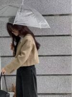 [Premium]Wool Tweed jacket - Image 11