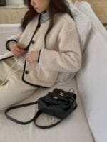 [Premium] Souffle Wool Turtleneck Basic Top - Image 19