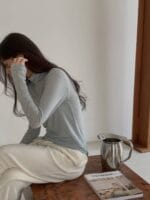 [Premium] Souffle Wool Turtleneck Basic Top - Image 29