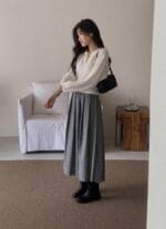 [Premium] Soft Knit Collar Pullover - Image 7